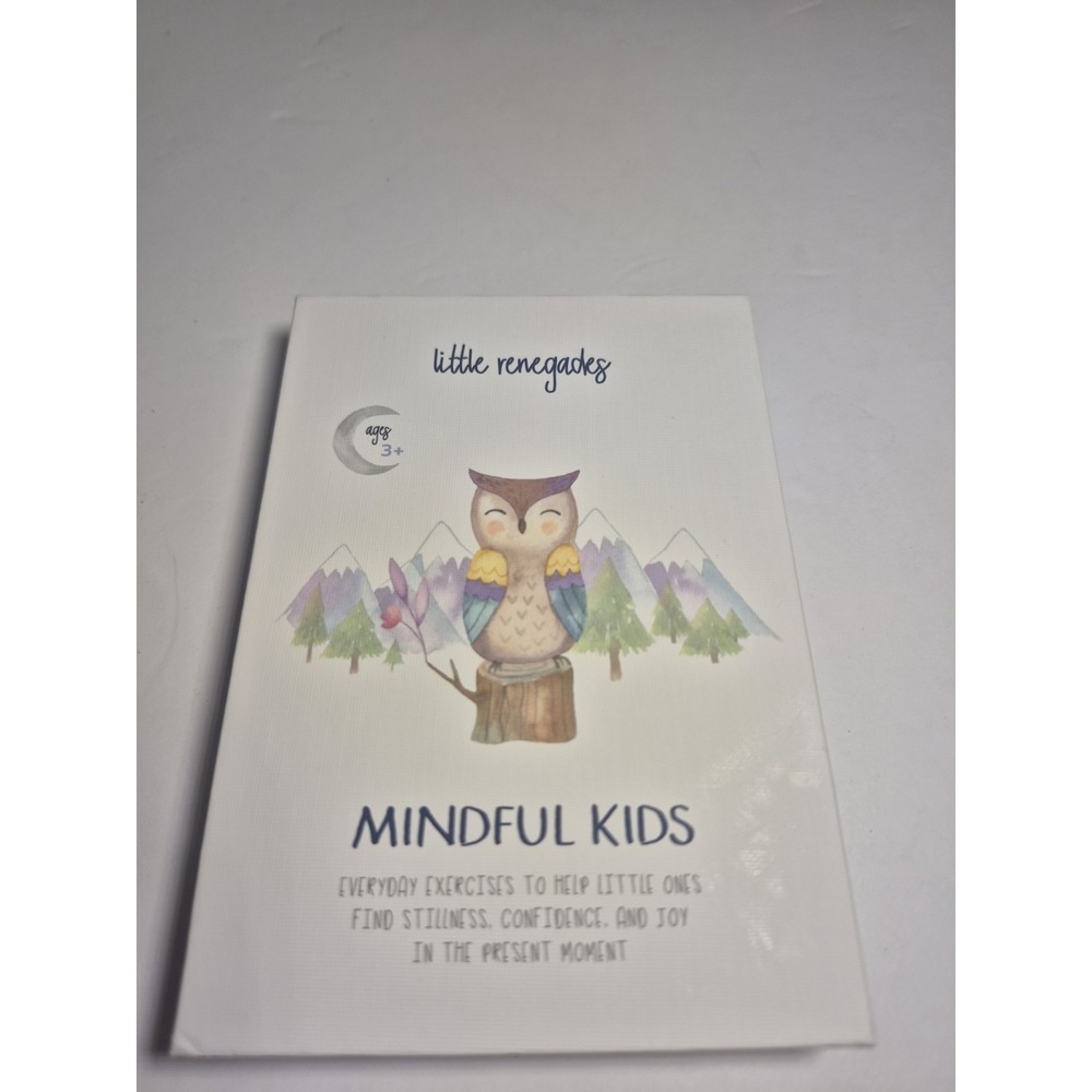 Little Renegades Mindful Kids Cards Ages 3+ Daily Exercises of Mindfulness NEW